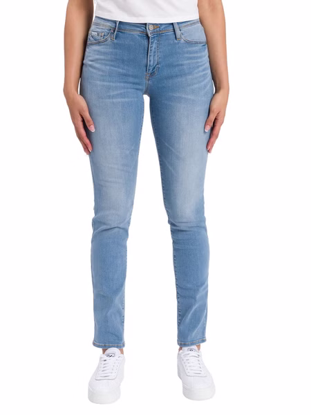 Cross Jeans Damen Jeans ANYA - Slim Fit  - Blau - Sky Blue Washed Cross Jeans Damen Jeans ANYA - Slim Fit  - Blau - Sky Blue Washed