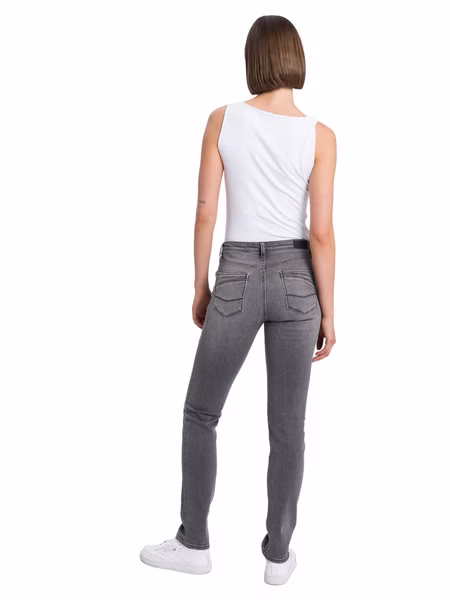 Cross Jeans Damen Jeans ANYA - Slim Fit - Grau - Grey Used Cross Jeans Damen Jeans ANYA - Slim Fit - Grau - Grey Used