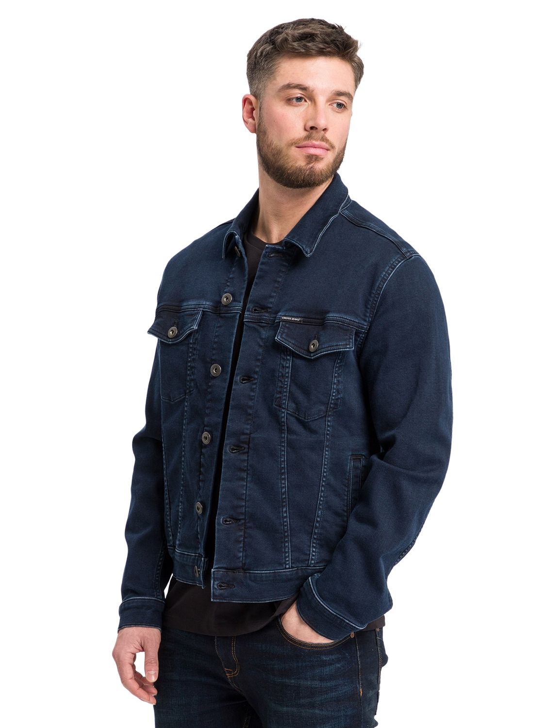 Cross Jeans Herren Jeansjacke DENIM JACKET - Regular Fit