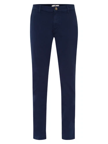 Cross Jeans Herren SLIM TAPERED CHINO Hose Tapered Fit Blau Navy