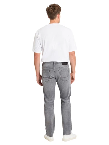 Cross Jeans Herren Jeans ANTONIO - Relaxed Fit - Grau - Light Grey Used