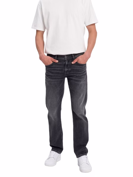 Cross Jeans Herren Jeans ANTONIO - Relaxed Fit - Grau - Dark Grey Used Cross Jeans Herren Jeans ANTONIO - Relaxed Fit - Grau - Dark Grey Used