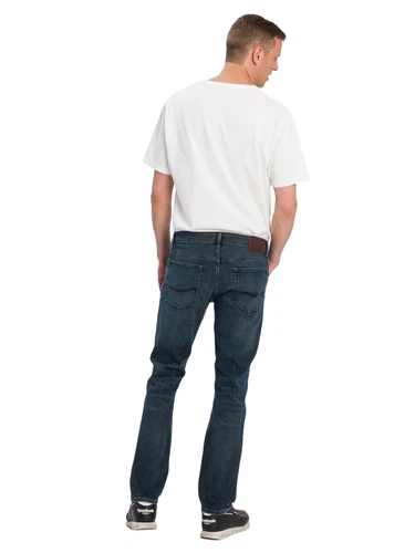 Cross Jeans Herren Jeans DYLAN - Regular Fit - Blau - Dirty Blue