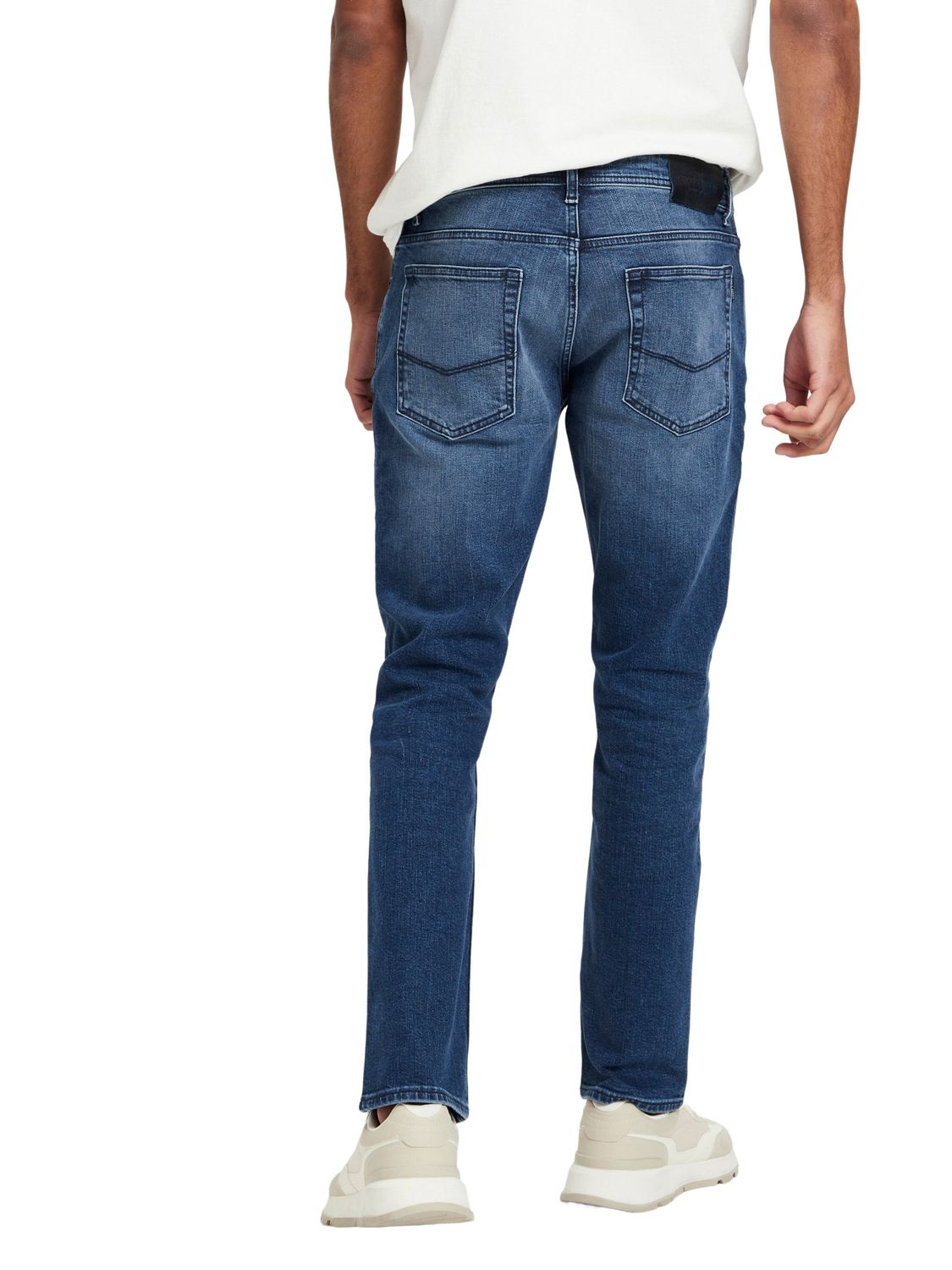 Cross Jeans Herren Jeans DYLAN - Regular Fit - Blau - Dark Mid Blue günstig online kaufen