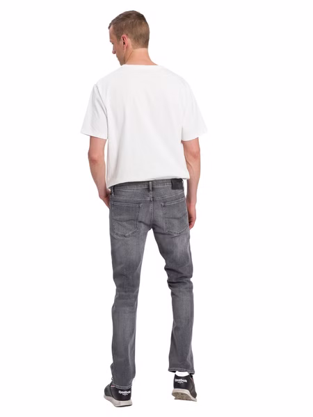 Cross Jeans Herren Jeans DAMIEN - Slim Fit - Grau - Light Grey Used Cross Jeans Herren Jeans DAMIEN - Slim Fit - Grau - Light Grey Used