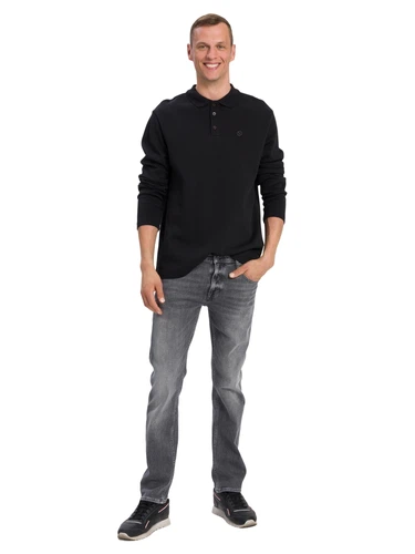 Cross Jeans Herren Jeans DAMIEN - Slim Fit - Grau - Light Grey Used