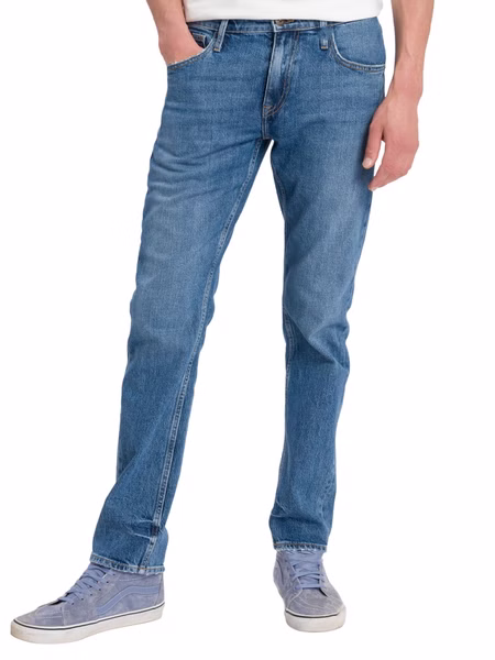 Cross Jeans Herren Jeans DAMIEN - Slim Fit - Blau - Vintage Blue Cross Jeans Herren Jeans DAMIEN - Slim Fit - Blau - Vintage Blue