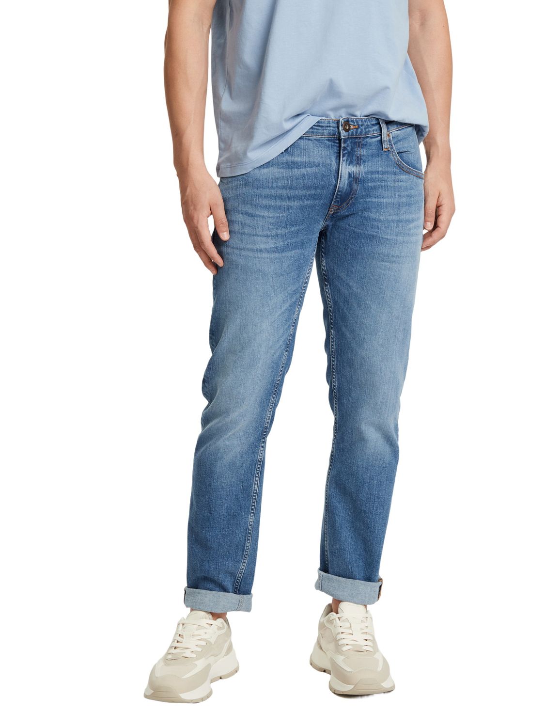 Cross Jeans Herren Jeans DAMIEN - Slim Fit - Blau - Light Blue