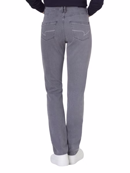 Paddock`s Damen Jeans PAT Motion & Comfort - Slim Fit Grau - Grey Stone Paddock`s Damen Jeans PAT Motion & Comfort - Slim Fit Grau - Grey Stone