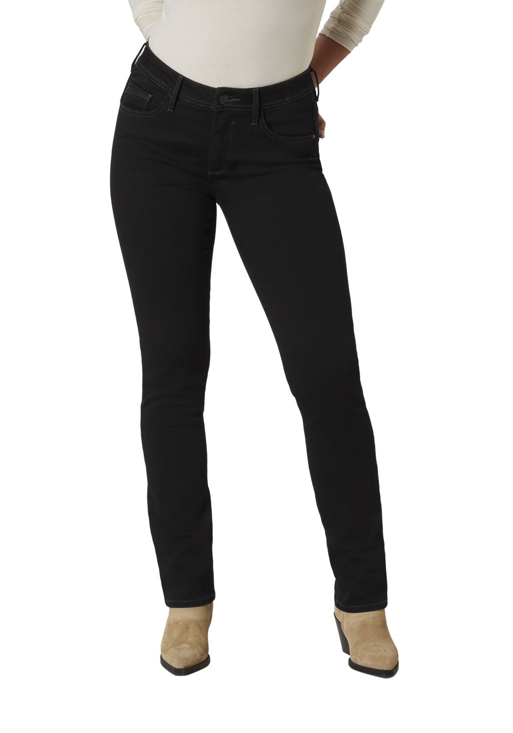 Paddock`s Damen Jeans LIA - Slim Fit - Schwarz - Black/Black günstig online kaufen