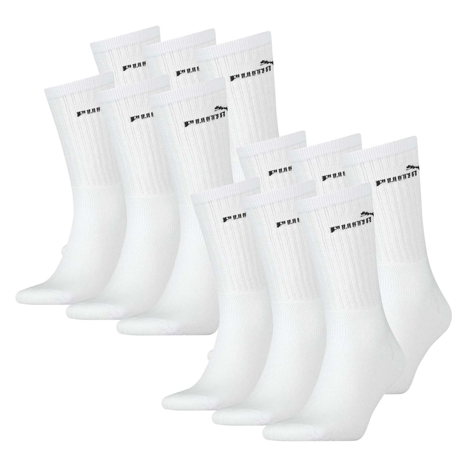 PUMA Unisex Sport Socken CLASSIC SPORT CREW 12er Pack