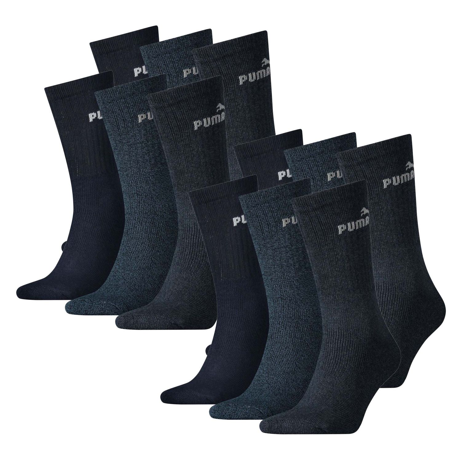 PUMA Unisex Sport Socken CLASSIC SPORT CREW 12er Pack