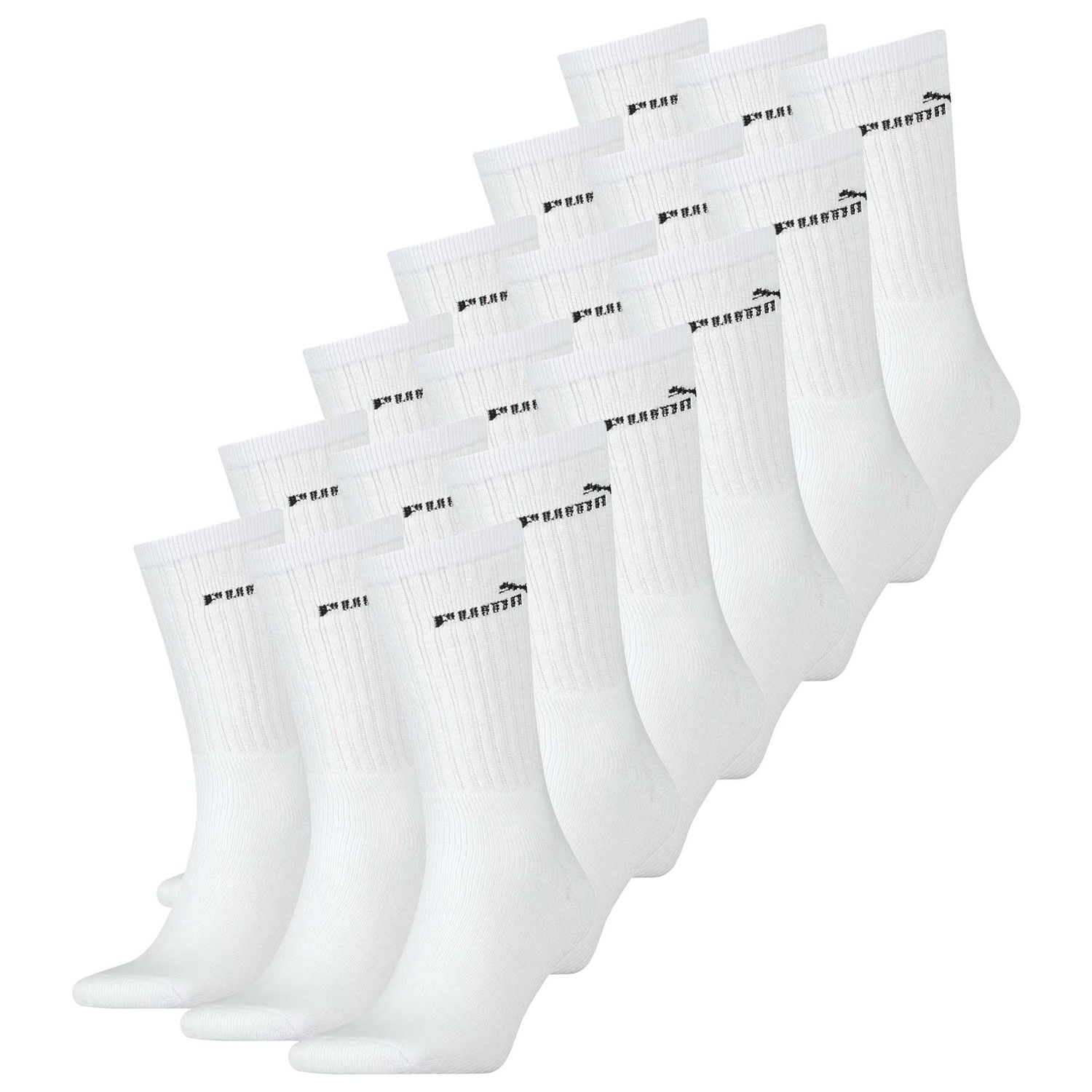 PUMA Unisex Sport Socken CLASSIC SPORT CREW 12er Pack 18er Pack 30er Pack