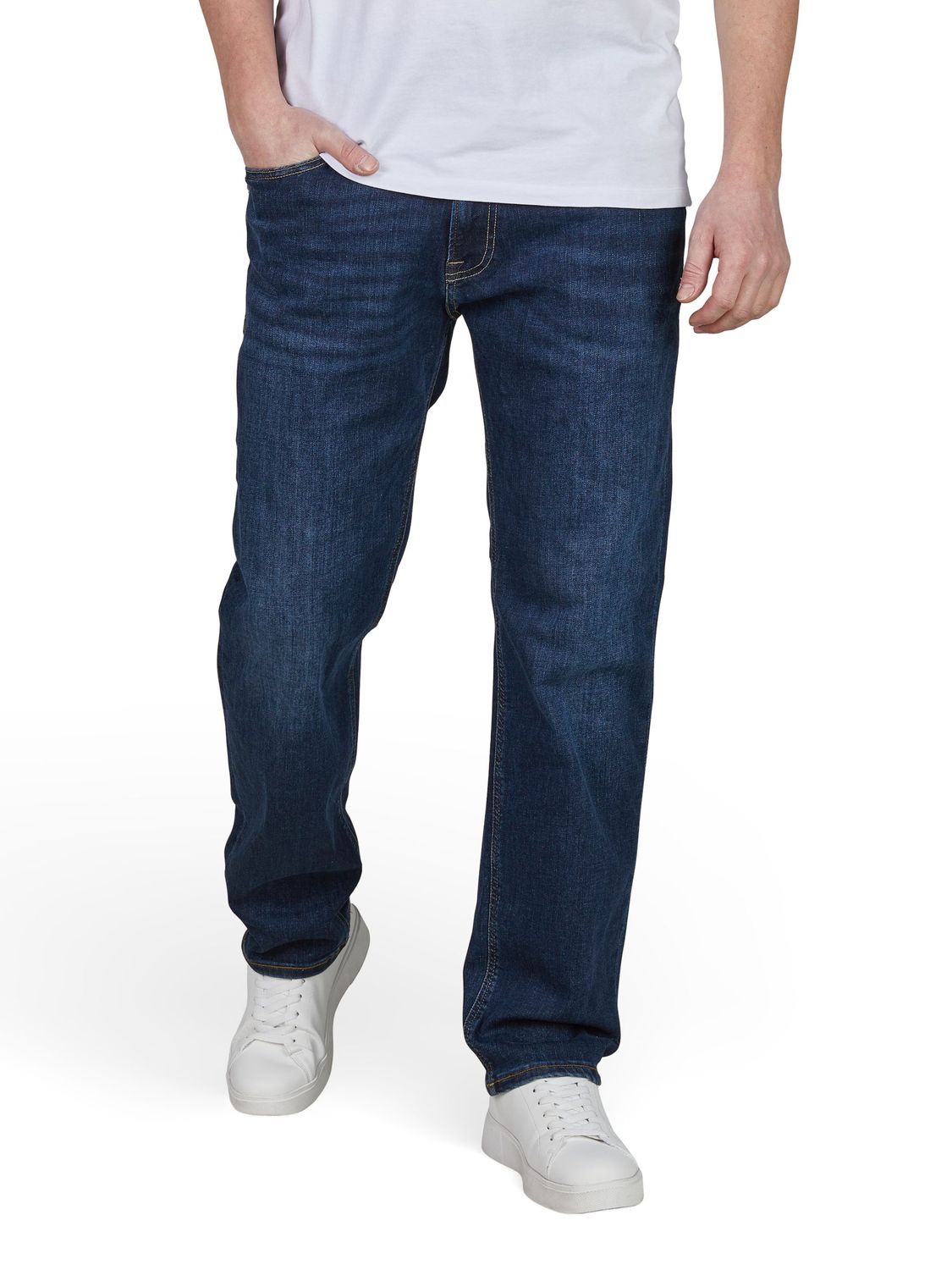 Jack & Jones Jeans Herren Stretch lang Straight Fit JJICLARK