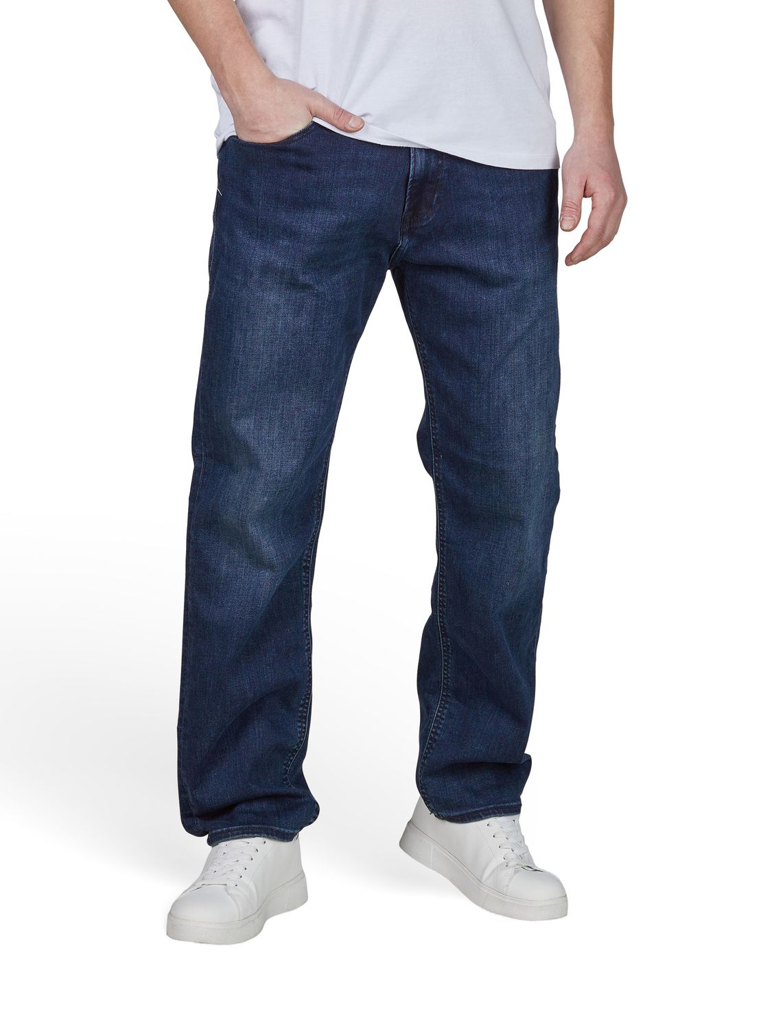 Jack & Jones Jeans Herren Stretch lang Straight Fit JJICLARK