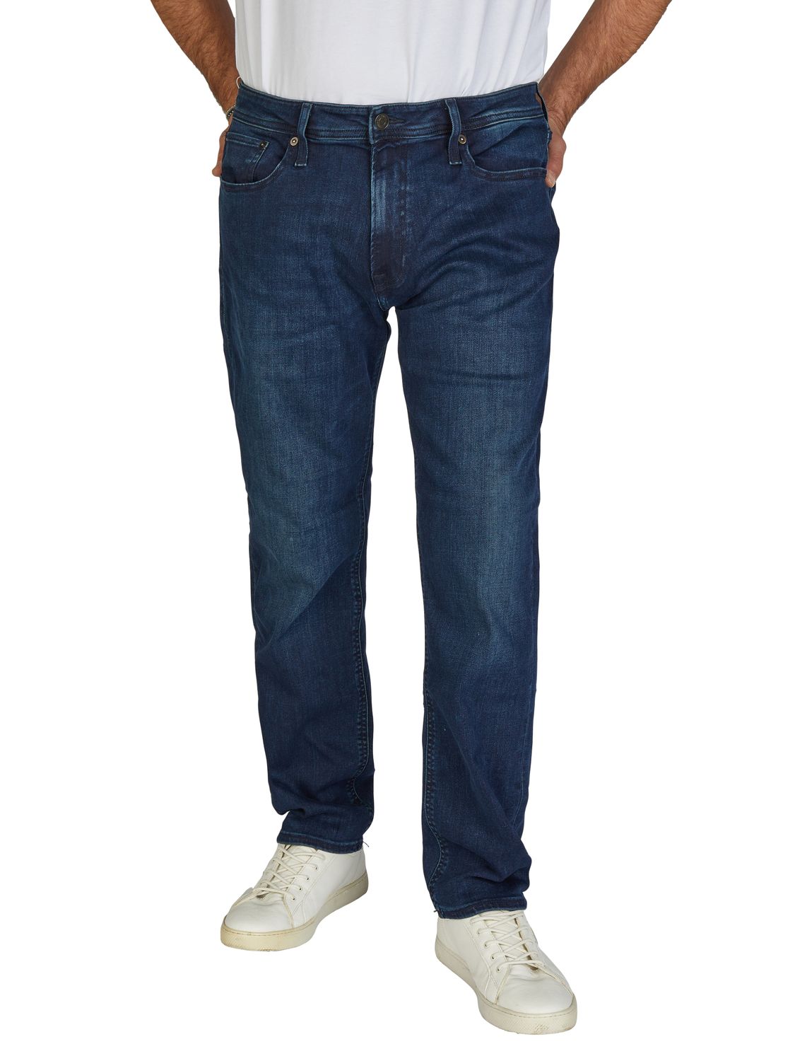 Jack & Jones Jeans Herren Stretch lang Straight Fit JJICLARK