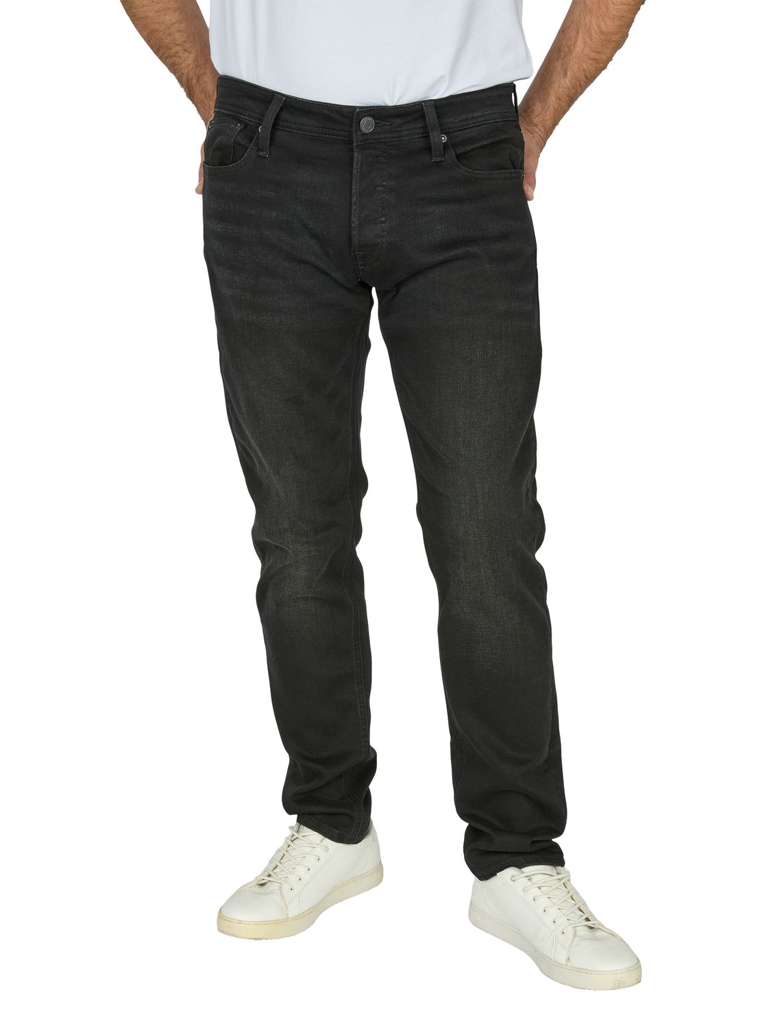 Jack & Jones Jeans Herren lang Stretch Slim Fit JJIGLENN