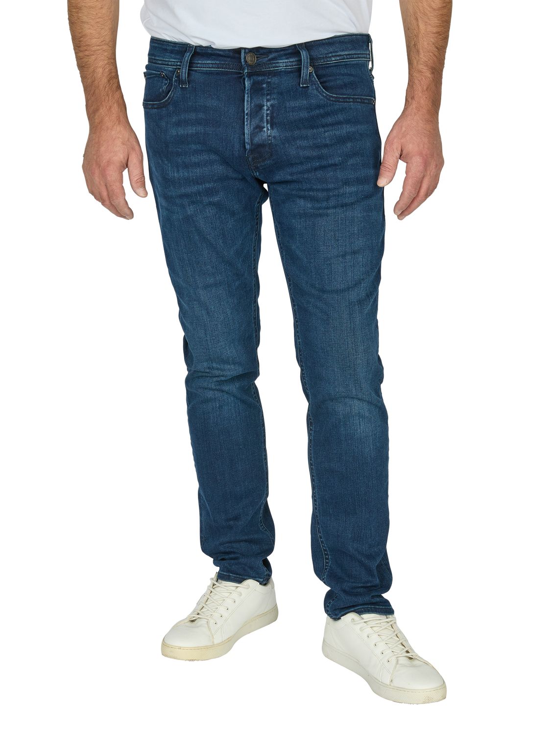 Jack & Jones Jeans Herren lang Stretch Slim Fit JJIGLENN