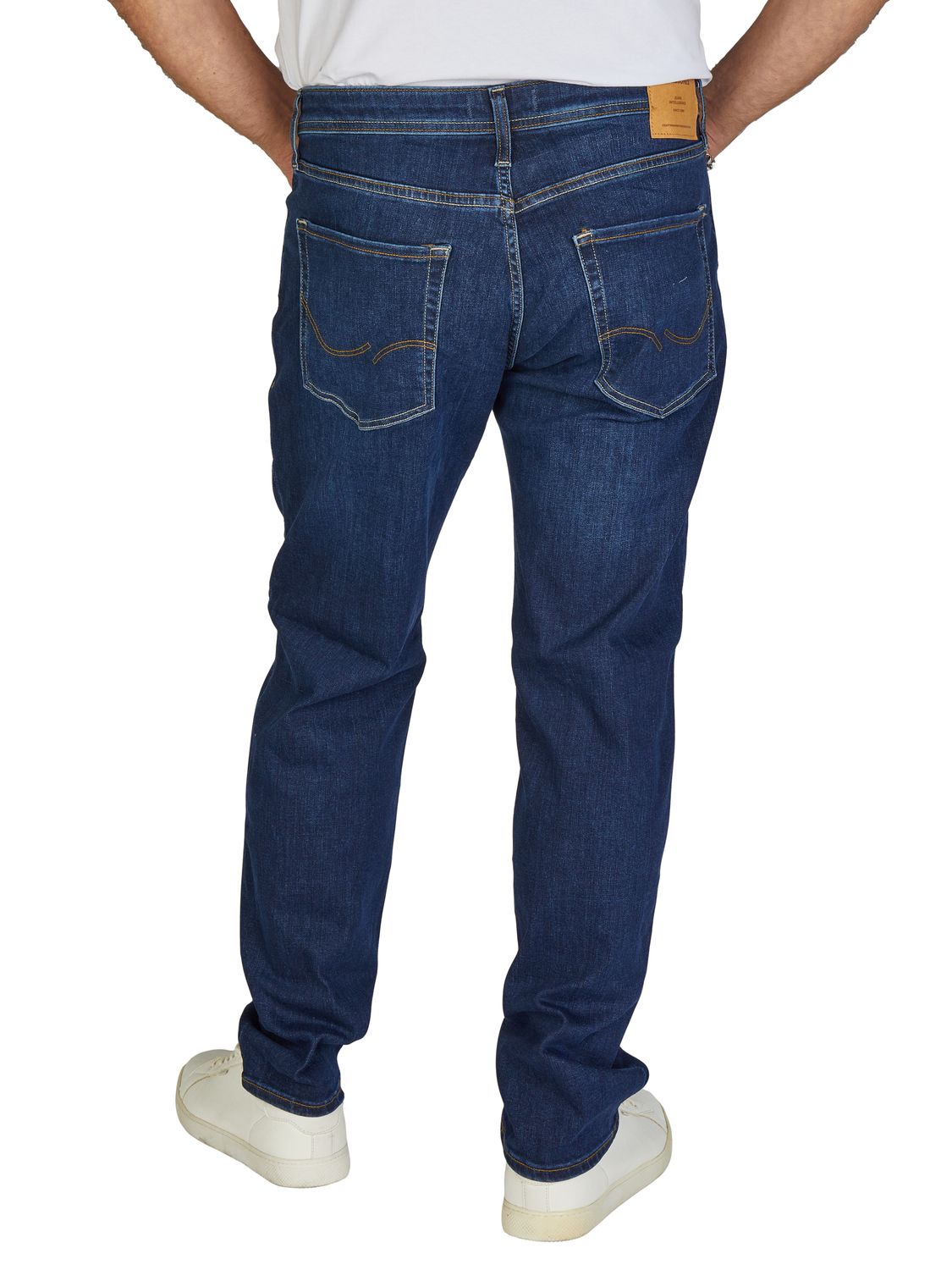 Jack & Jones Jeans Herren lang Stretch Slim Fit JJIGLENN günstig online kaufen