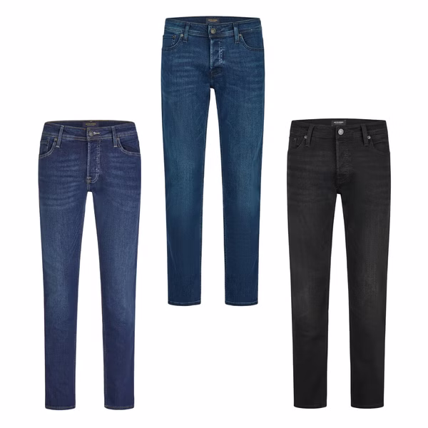 Jack & Jones Jeans Herren Stretch Slim Fit JJIGLENN Jack & Jones Jeans Herren Stretch Slim Fit JJIGLENN