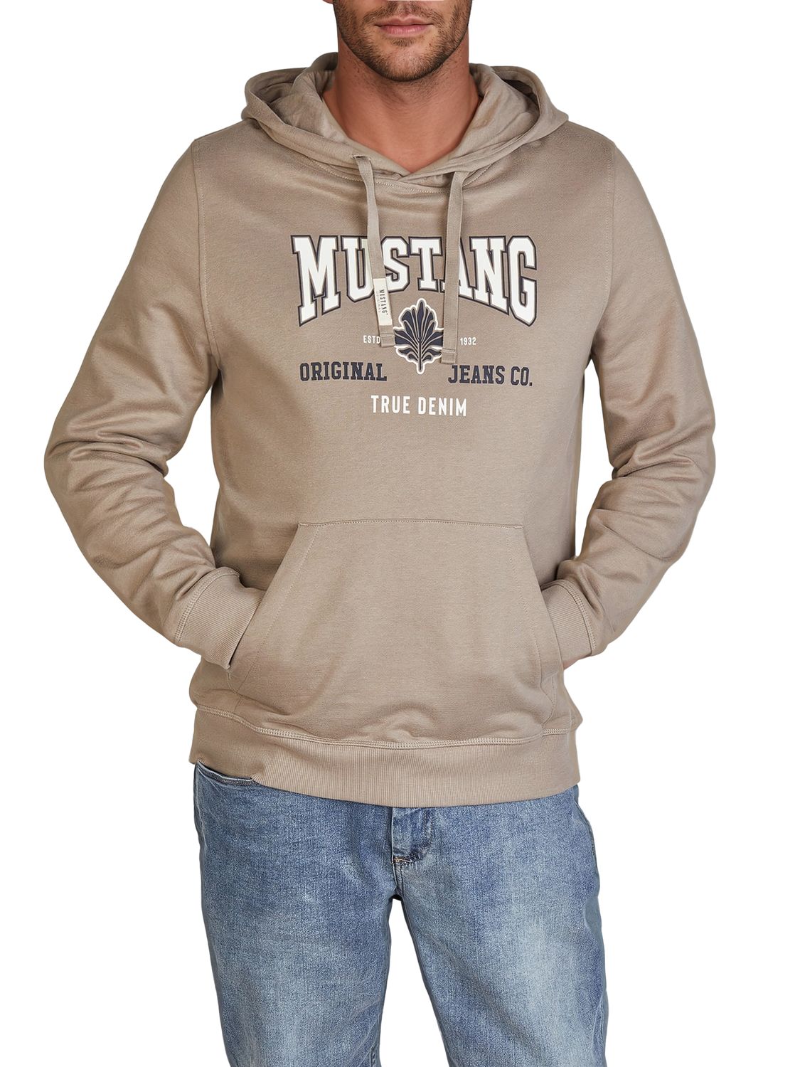 Mustang Hoodie Herren Bennet Regular Fit