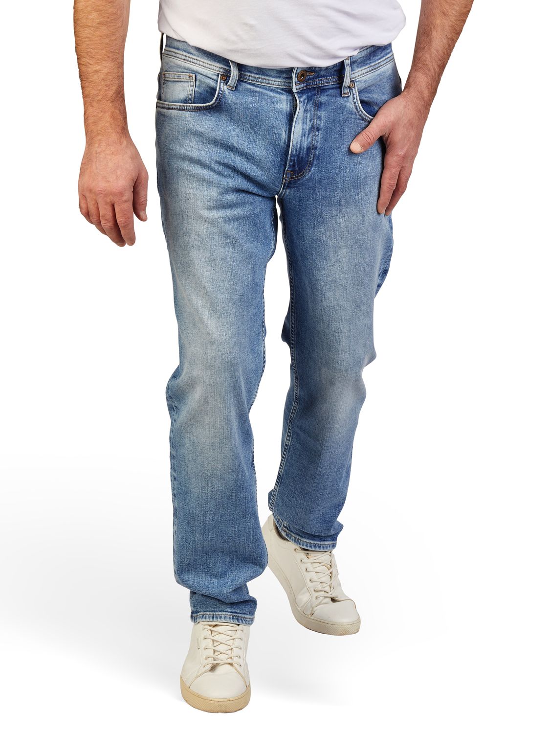 Cross Jeans Herren Stretch Comfort/Relaxed Fit Antonio