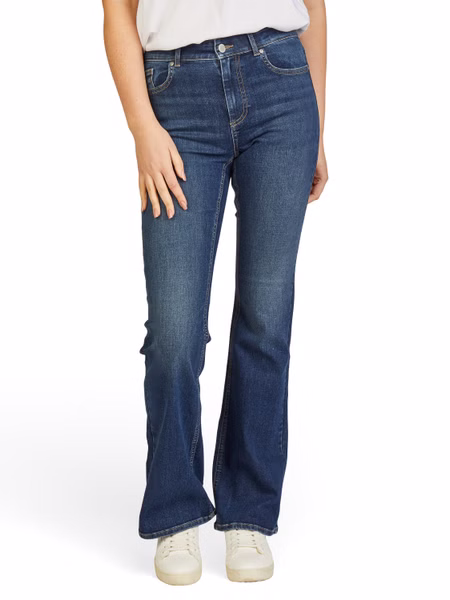 Only Jeans Damen Weites Bein Stretch Schlaghose Flared Fit ONLBLUSH Only Jeans Damen Weites Bein Stretch Schlaghose Flared Fit ONLBLUSH