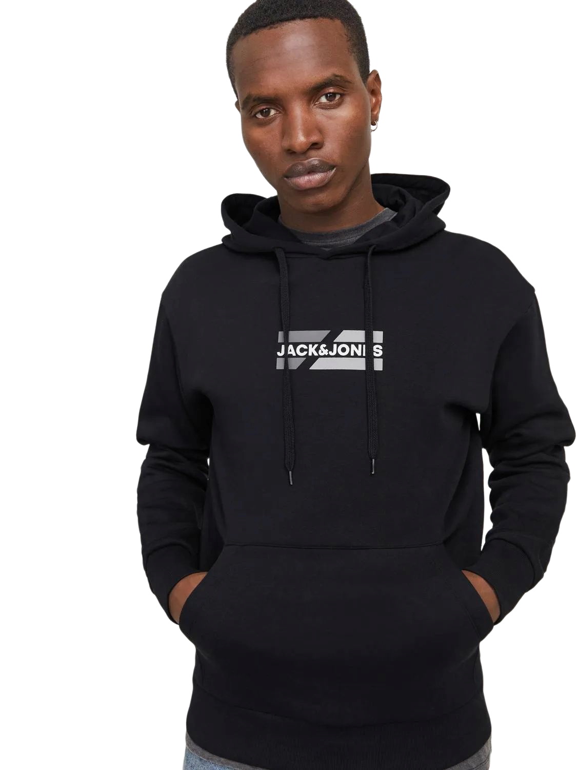 Jack & Jones Herren Hoodie Kapuzenpullover JJECORP GRAPHIC - Regular Fit