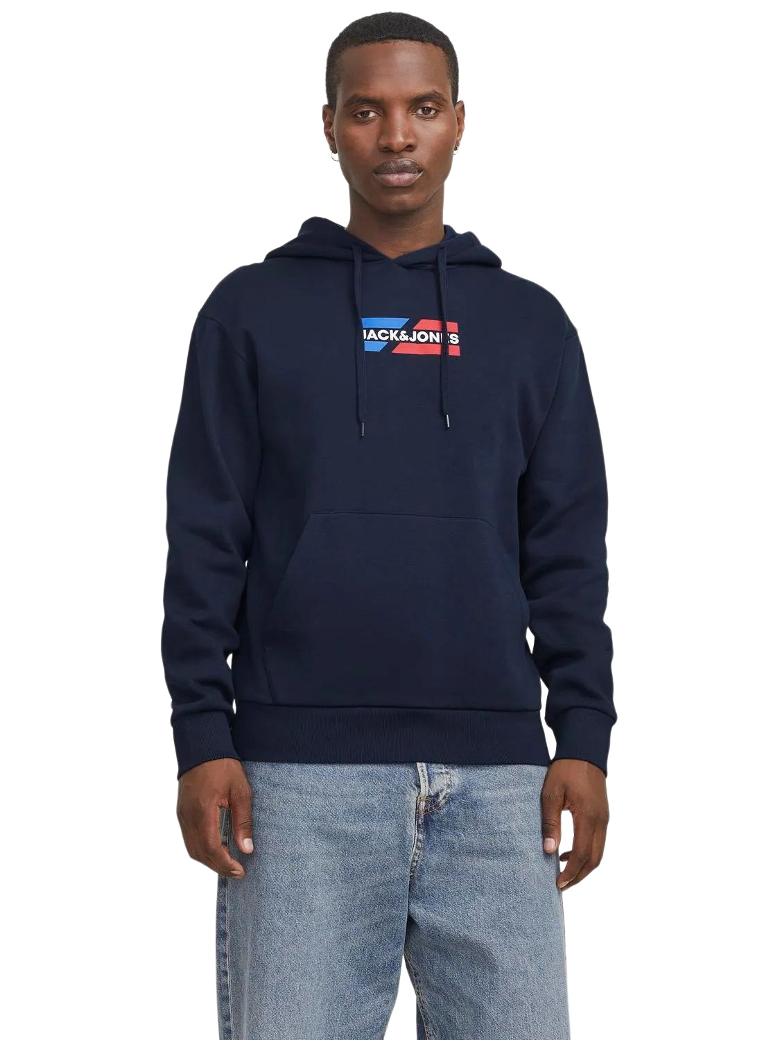 Jack & Jones Herren Hoodie Kapuzenpullover JJECORP GRAPHIC - Regular Fit