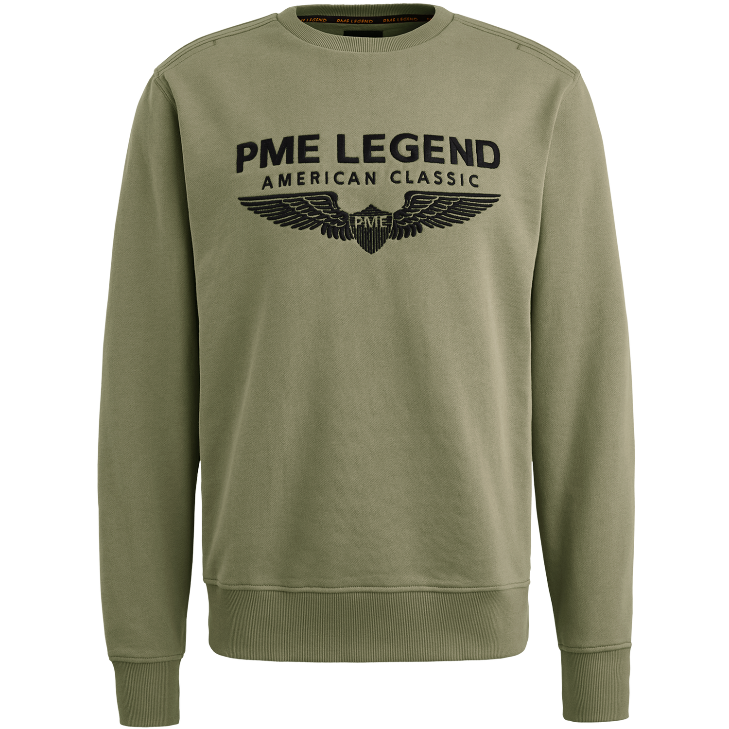 Thumbnail - PME Legend Herren Rundhals Pullover CREWNECK SOFT TERRY WITH LOGO - Regular Fit