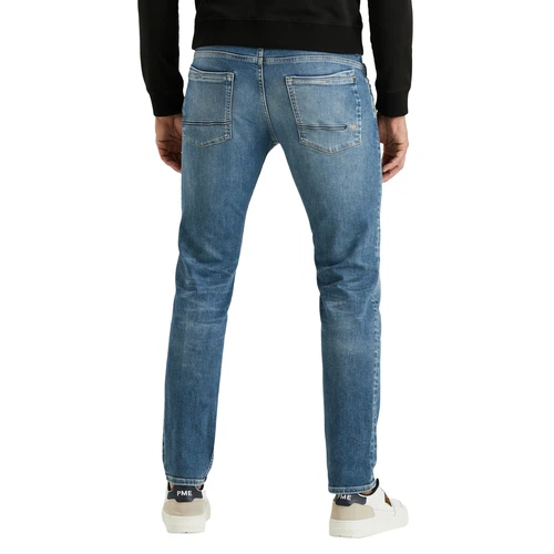 PME Legend Herren Jeans COMMANDER 3.0 - Low Waist - Relaxed Fit - Blau