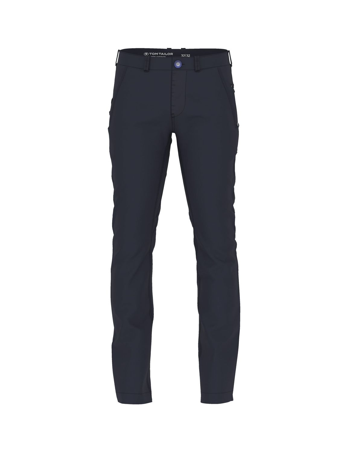 Tom Tailor Herren Chinohose TAPERED CHINO - Mid Waist - Tapered Fit