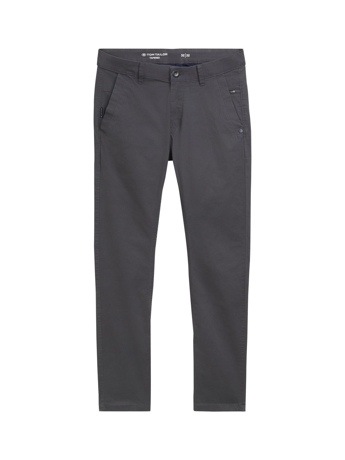 Tom Tailor Herren Chinohose TAPERED CHINO - Mid Waist - Tapered Fit