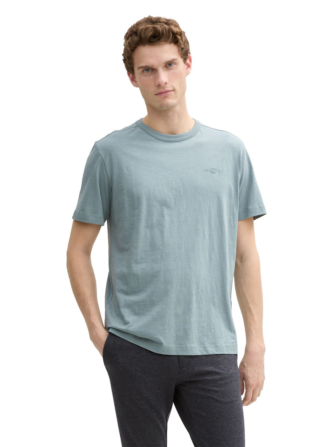 Tom Tailor Herren T-SHIRT WITH PRINT- Regular Fit