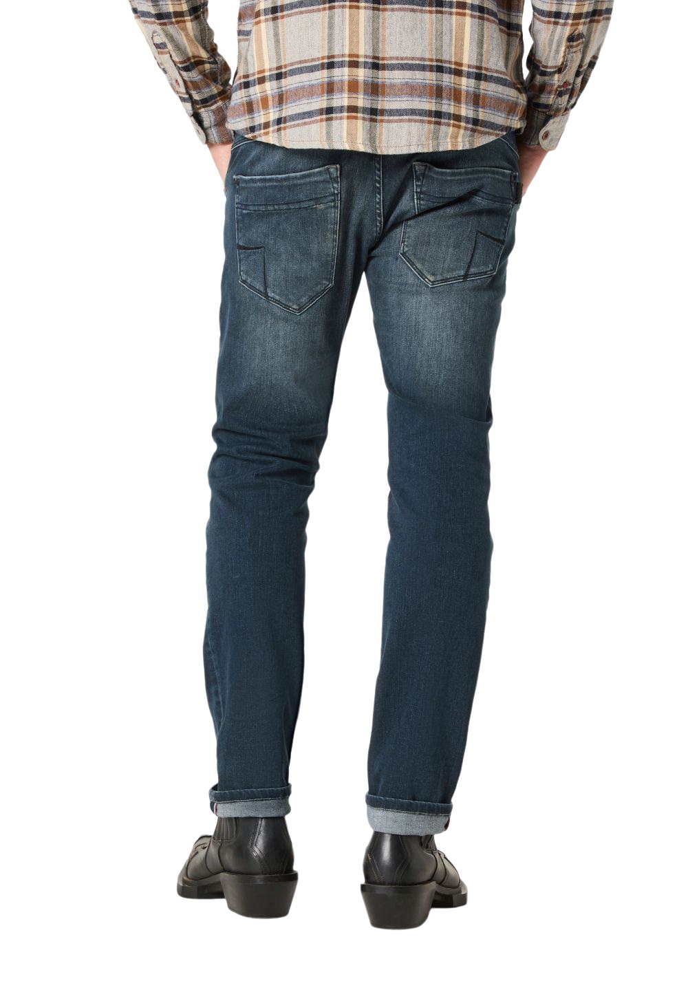 TIMEZONE Herren Jeans SLIM SCOTTTZ - Mid Waist - Slim Fit - Blau günstig online kaufen