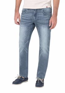 Timezone Herren Jeans REGULAR GERRITTZ - Mid Waist - Regular Fit - BlauBlau