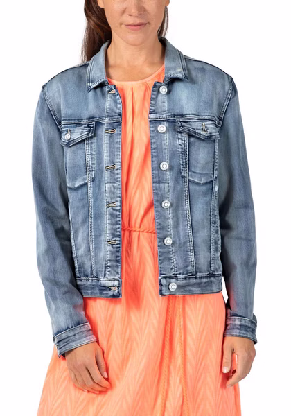 TIMEZONE Damen Jeansjacke DENIM JACKET II  - Regular Fit Blau TIMEZONE Damen Jeansjacke DENIM JACKET II  - Regular Fit Blau