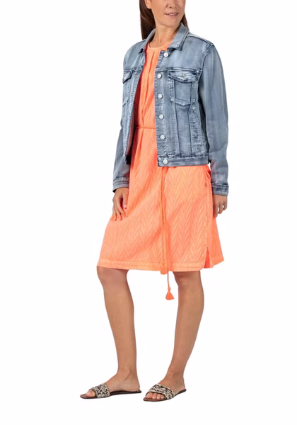 TIMEZONE Damen Jeansjacke DENIM JACKET II  - Regular Fit Blau TIMEZONE Damen Jeansjacke DENIM JACKET II  - Regular Fit Blau