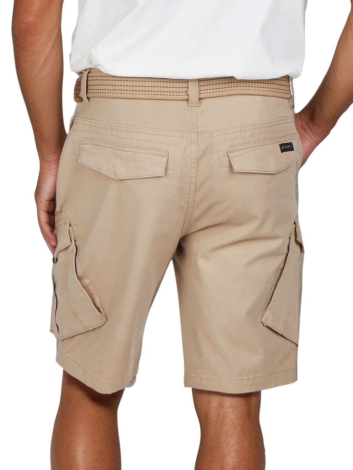 DENIMFY Cargo Shorts Herren mit Gürtel Regular Fit DFPhil günstig online kaufen