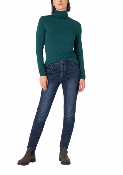 TIMEZONE Damen 7/8 Jeans REGUALR RAVENTZ 7/8 - High Waist - Regular Fit - Blau TIMEZONE Damen 7/8 Jeans REGUALR RAVENTZ 7/8 - High Waist - Regular Fit - Blau