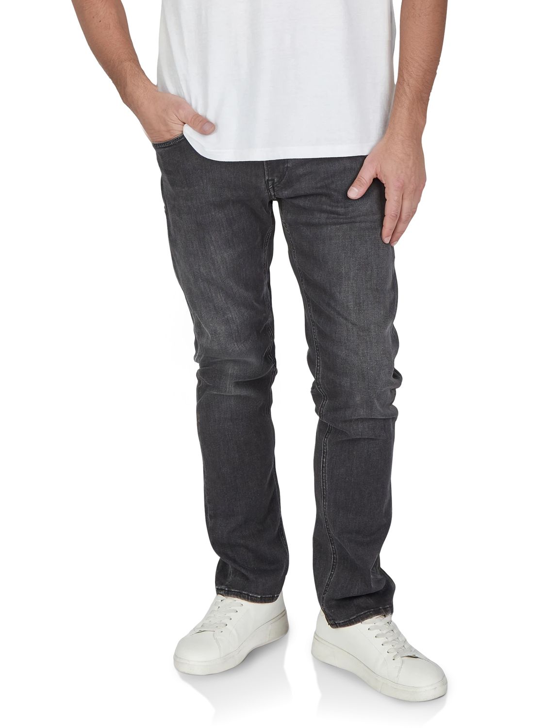 Replay Jeans Herren Stretch Straight Fit Grover günstig online kaufen