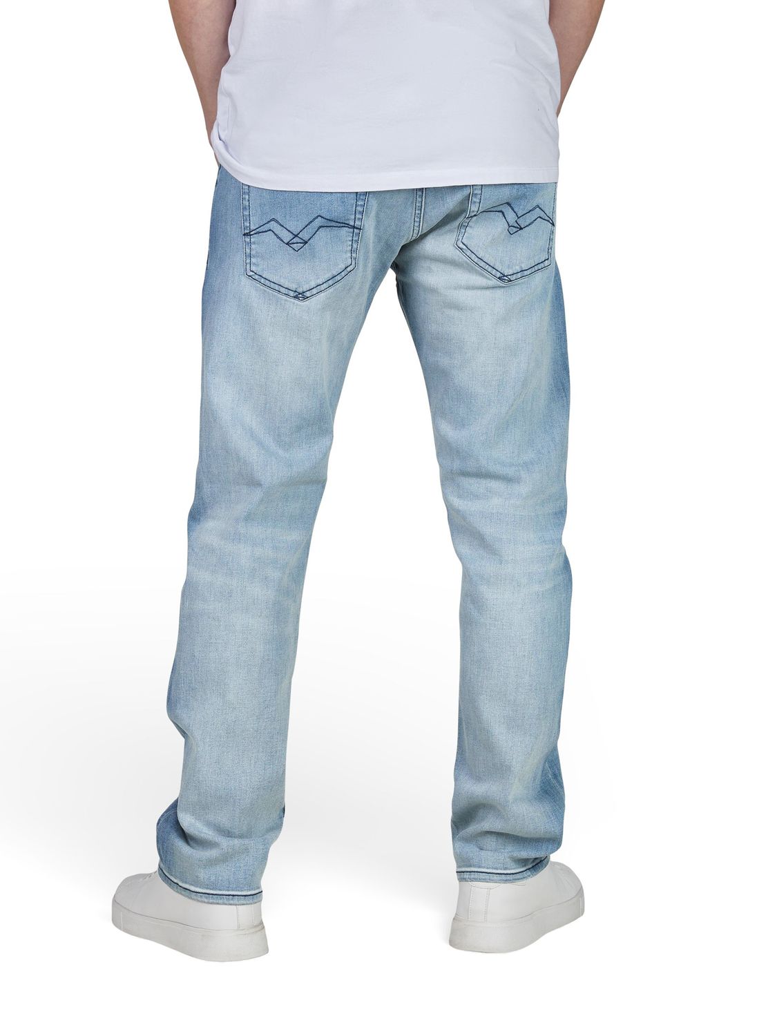 Replay Jeans Herren Stretch Straight Fit Grover günstig online kaufen