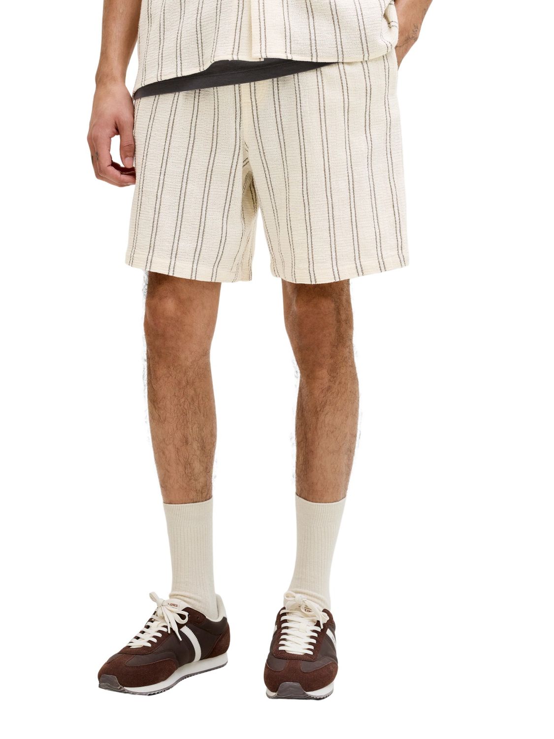 Jack & Jones Herren Short JPSTJAIDEN COBA STRIPE JOG SHORT- Regular Fit