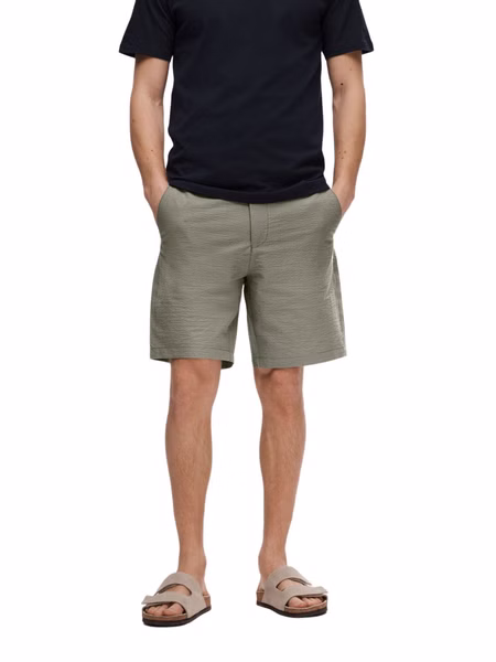 Selected Herren Chino Shorts SLHREGULAR-KARL SEERSUCKER SHORTS Regular Fit Selected Herren Chino Shorts SLHREGULAR-KARL SEERSUCKER SHORTS Regular Fit
