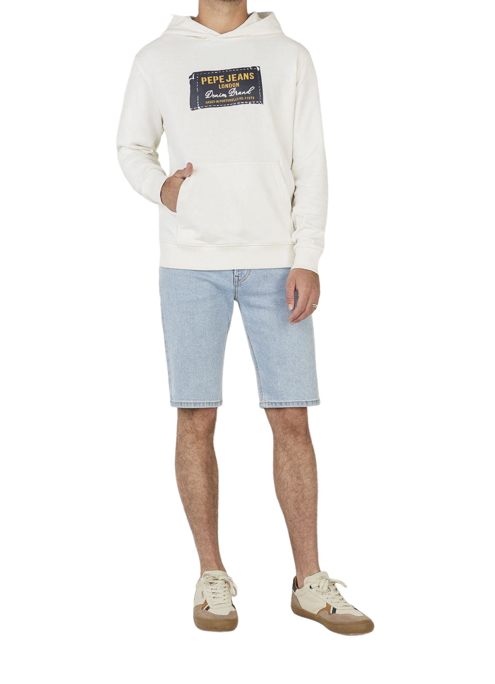 Pepe Jeans Herren Jeans Short STRAIGHT SHORT CASH Mid Waist Regular Fit - B günstig online kaufen
