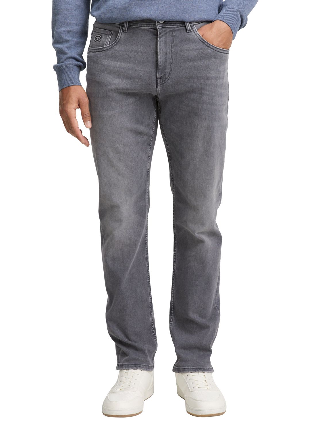 Tom Tailor Herren Jeans TTJOSH REGULAR - Regular Slim Fit - Blau Grau günstig online kaufen