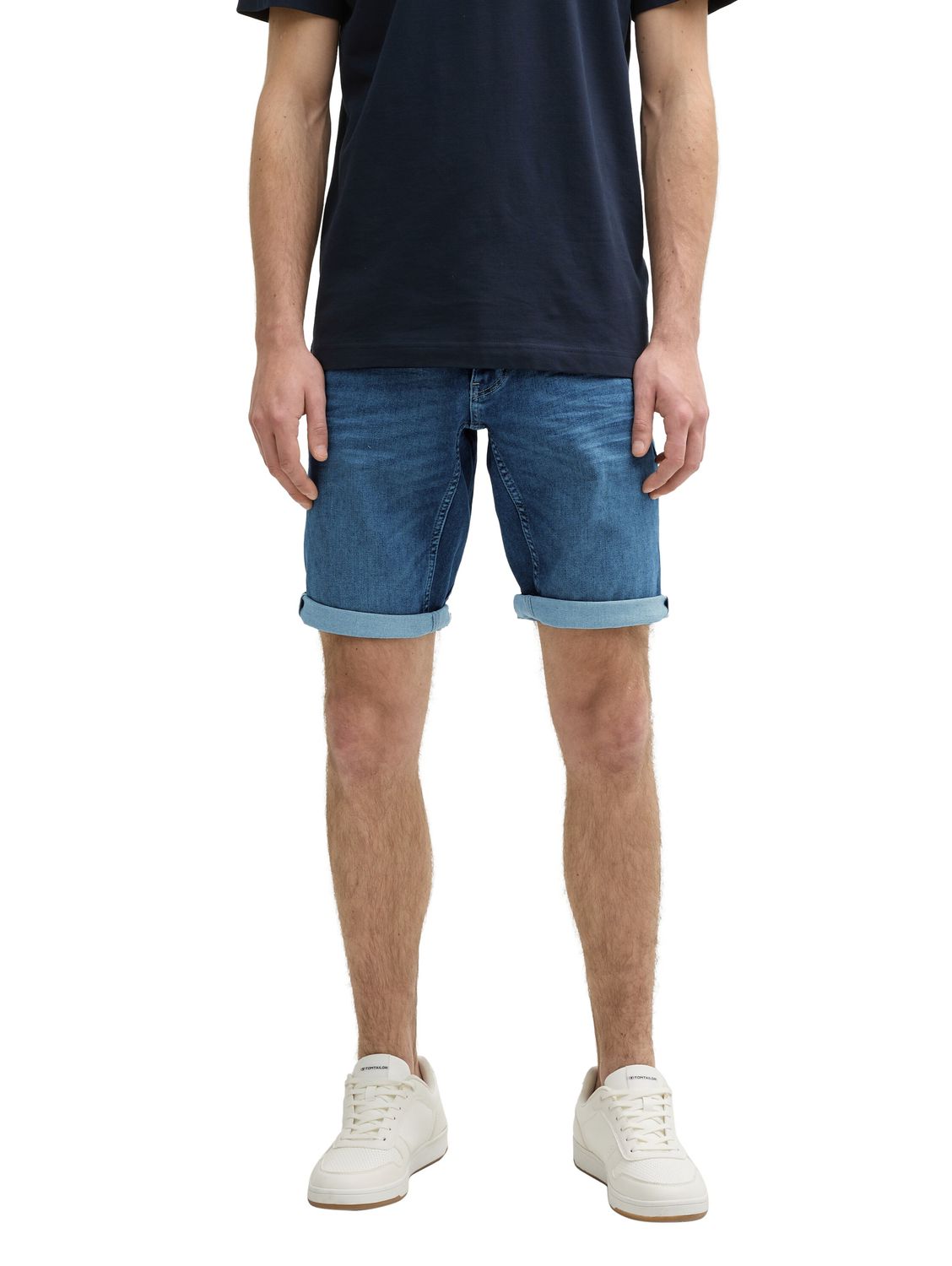 Tom Tailor Herren Jeans Short TTJOSH REGULAR SHORTS Mid Waist Regular Fit - günstig online kaufen