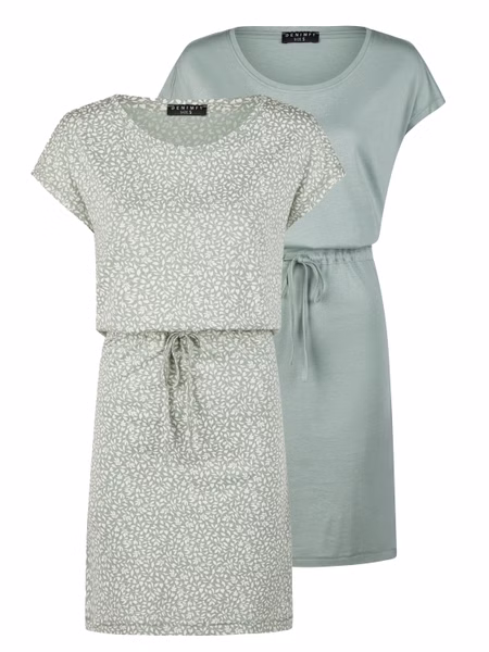 DENIMFY Sommerkleid Damen 2er Set Pack DFBella DENIMFY Sommerkleid Damen 2er Set Pack DFBella