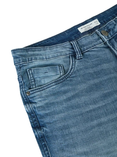 Tom Tailor Jeans Herren Stretch lang Straight Fit Marvin