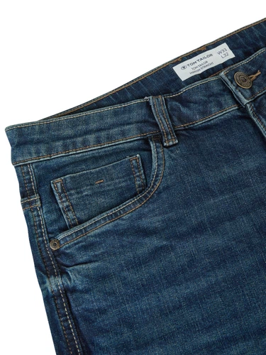 Tom Tailor Jeans Herren Stretch lang Straight Fit Marvin